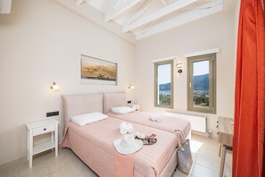 2 室のベッドルーム、アイロン / アイロン台、WiFi、ベッドシーツ