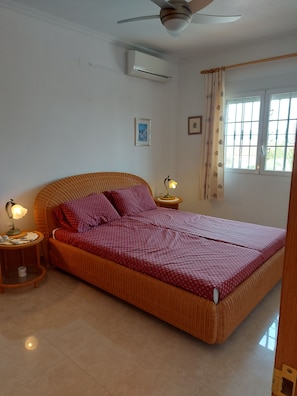 4 bedrooms, iron/ironing board, travel crib, WiFi