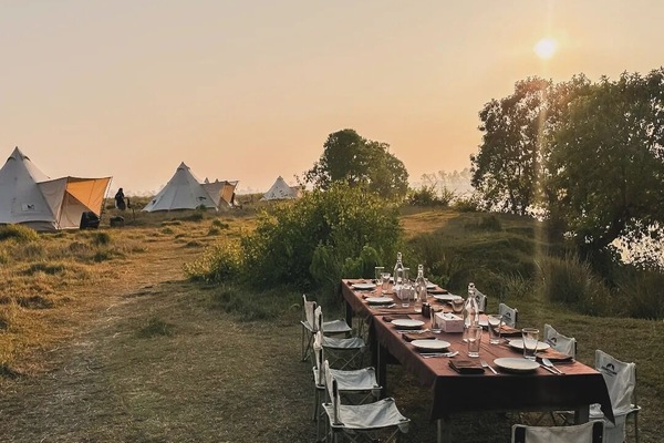 Luxury Tent, River View | Water view