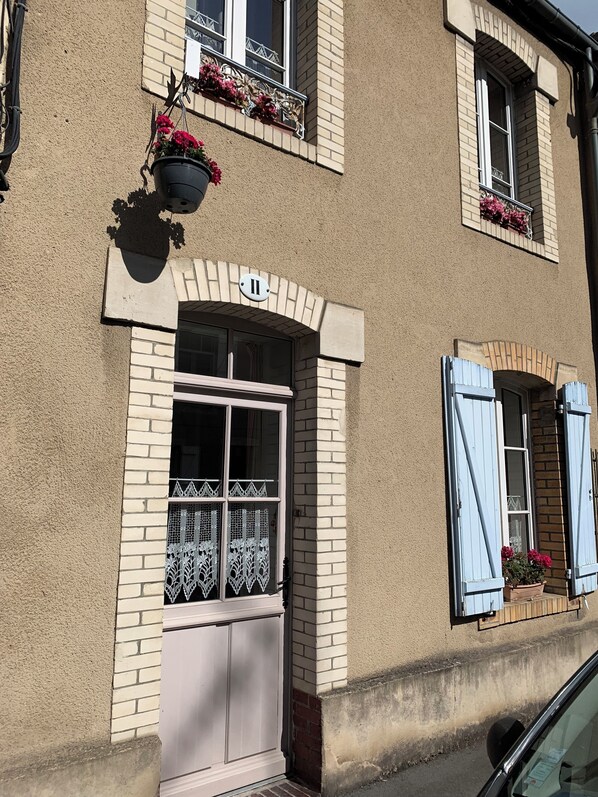 Façade de l’hébergement