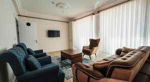 Deluxe-Apartment | Wohnbereich