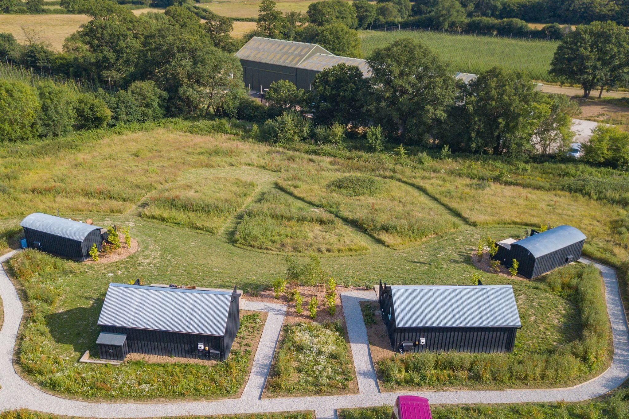 Overnattingsstedets uteområder