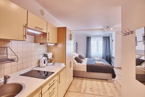 Økonomileilighet | 1 soverom, strykejern/-brett og wi-fi (inkludert)