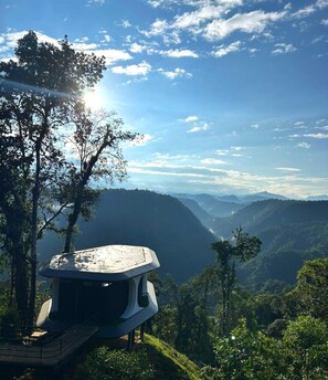 Façade de l’hébergement