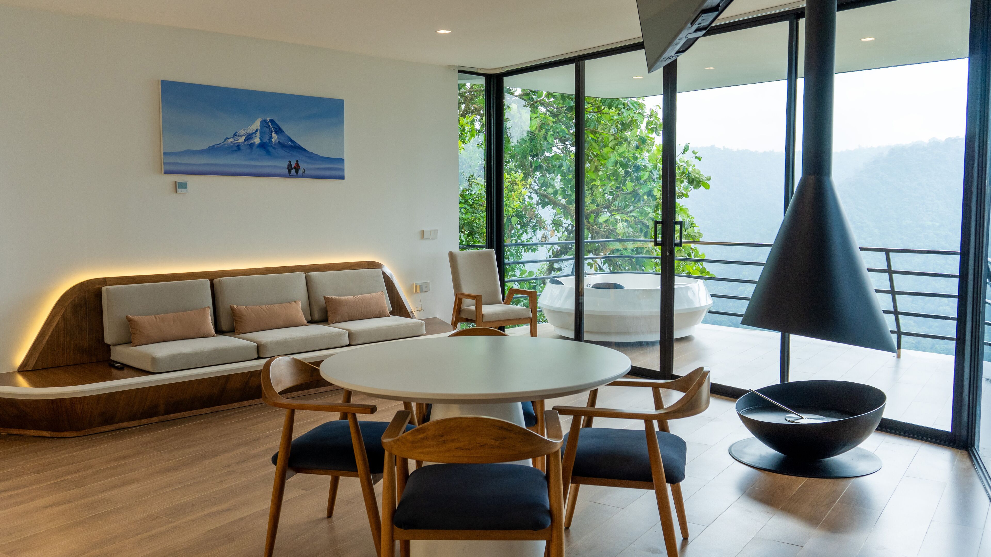 Family Loft | Living area | Smart TV, fireplace, foosball, table tennis