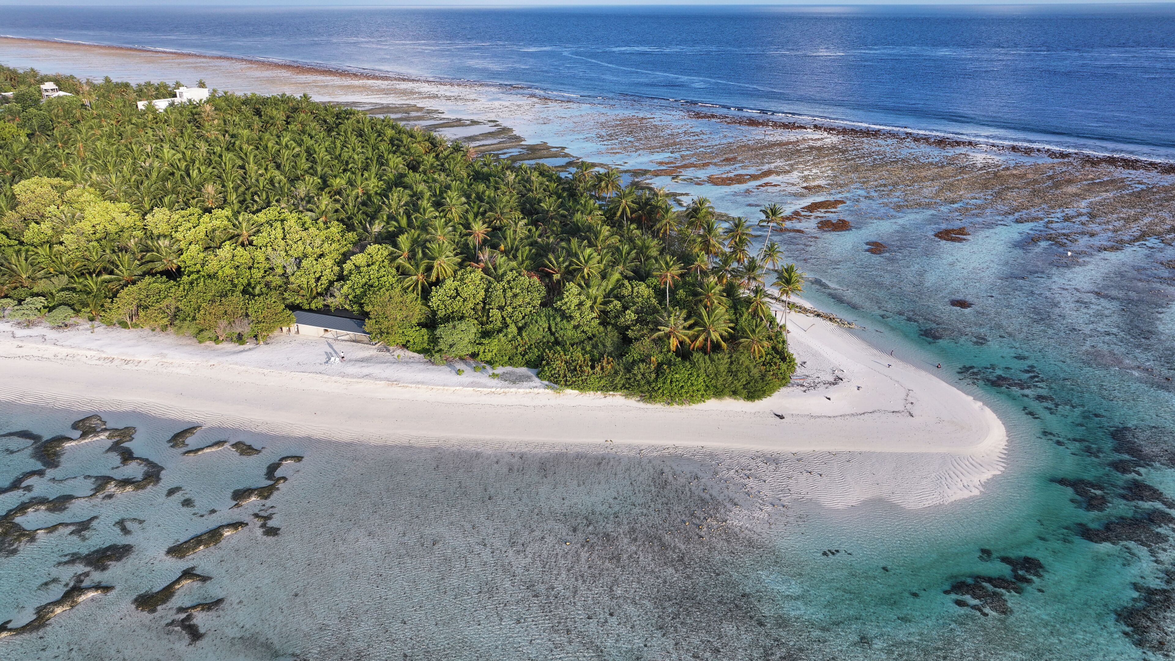 Een privéstrand, wit zand, duiken, snorkelen