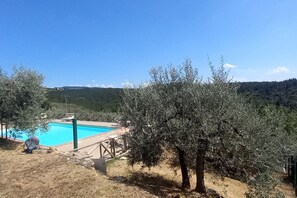 Et oppvarmet basseng