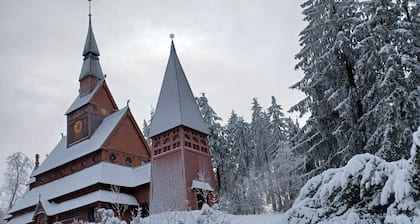 Fewo "Walli" im Wanderparadies Harz. 2SZ, Großes Wohnzimmer mit 65' TV, Balkon