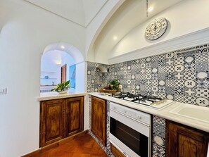 Appartement Deluxe, vue mer | Cuisine privée