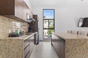 Presidential Chalet | Private kitchen | Fridge, microwave, oven, stovetop - Casa Bella Puerto Vallarta (Puerto Vallarta)