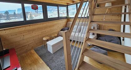 Duplex 3 piĂšces avec balcon