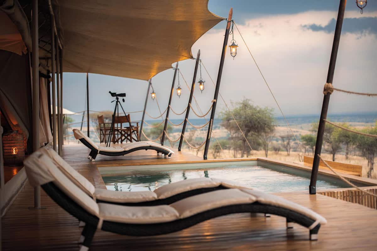 Family Tent | View from room