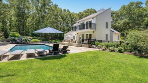 A heated pool - Recently Renovated Sag Harbor Home with Pool, Outdoor Dining, Perfect for... (Sag Harbor)