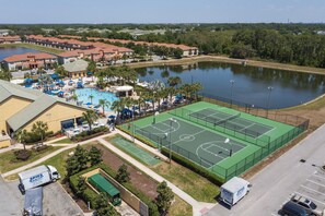 Sports court - Paradise Palms 4BR | Pool, Mickey & Avengers Rooms (kissimmee)