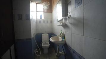 Towels, soap, toilet paper