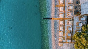 Private beach, scuba diving, rowing