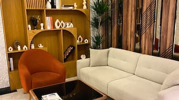 Zona de estar del vestíbulo