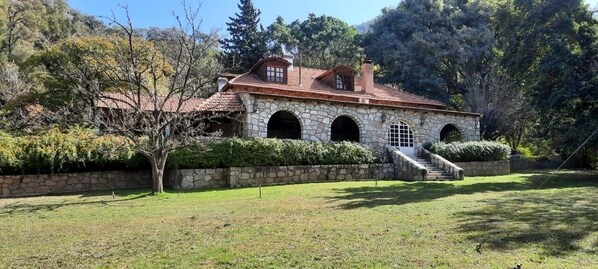 Majoituspaikan julkisivu