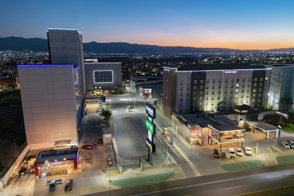 Front of property – evening/night