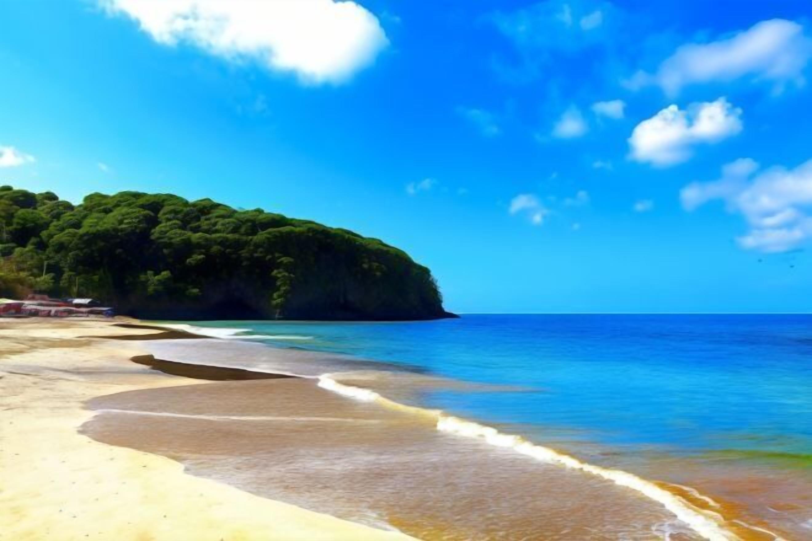 Private beach nearby