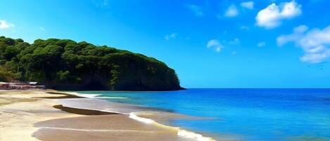 Private beach nearby