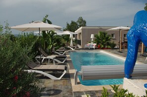 Outdoor pool - La Villa 4 (Servas)