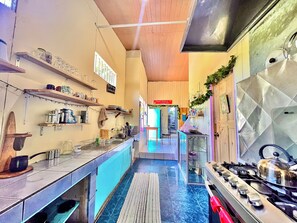 Private kitchen - Land of Eternal Waters Retreat  (San Gerardo de Dota)