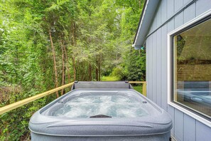 Bain à remous extérieur
