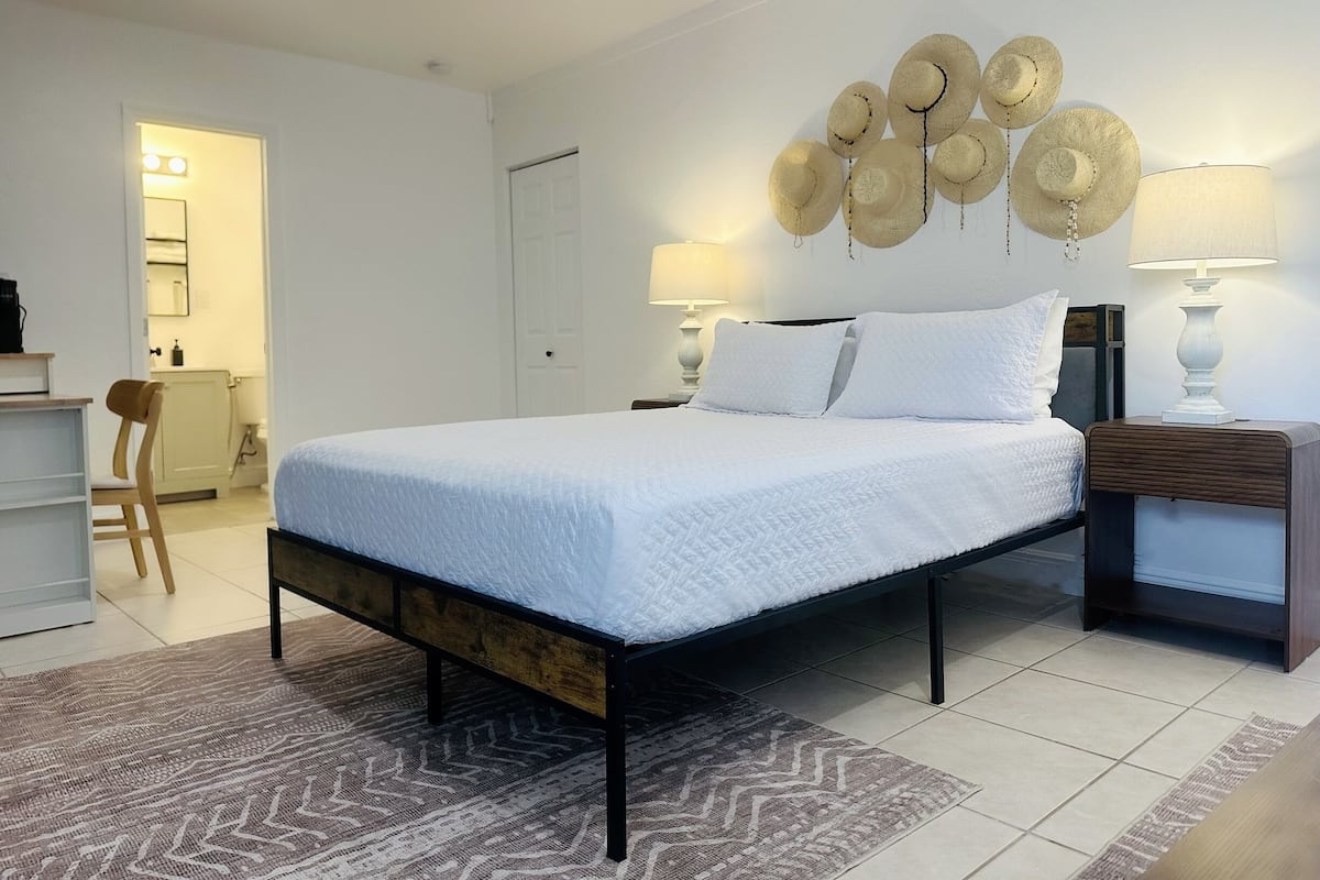 Individually decorated, individually furnished, blackout drapes