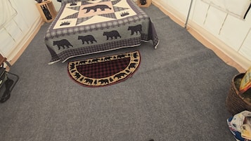 1 habitación y ropa de cama