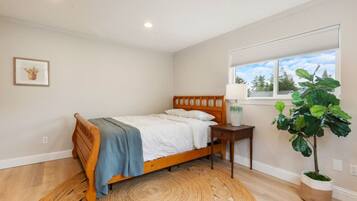 Desk, iron/ironing board, travel crib, free WiFi