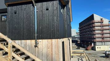 Fassade der Unterkunft