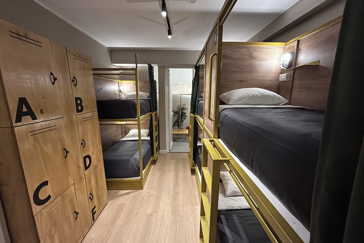 Shared Dormitory, 1 Twin Bed, Terrace | 1 bedroom, in-room safe, soundproofing, free WiFi