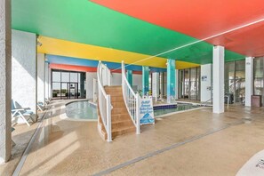 屋内プール、温水プール