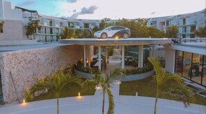 Overnattingsstedets uteområder