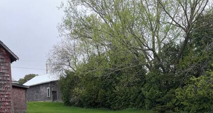 Historic beach view house in Providence Bay.