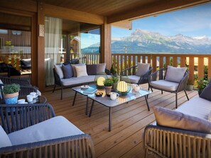 Property grounds - Chalet Grand Soir - nordic bath and wonderful views - OVO Network (Combloux)