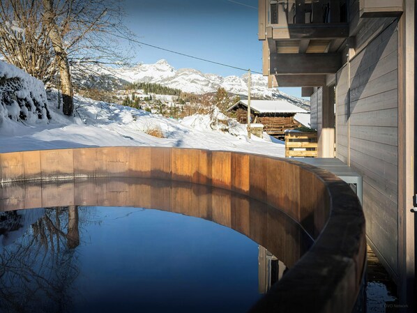 Spa - Chalet Grand Soir - nordic bath and wonderful views - OVO Network (Combloux)