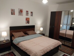 1 bedroom, WiFi, bed sheets - Charming 1-bedroom apartment with AC, WiFi in phenomenal Cairo Governorate (Madienty)