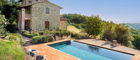 Una piscina climatizada