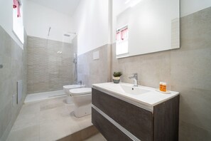Shower, hair dryer, bidet