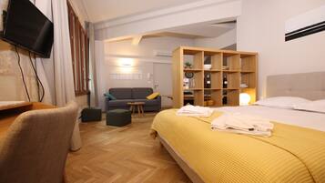 1 chambre, fer et planche à repasser, Wi-Fi, draps fournis