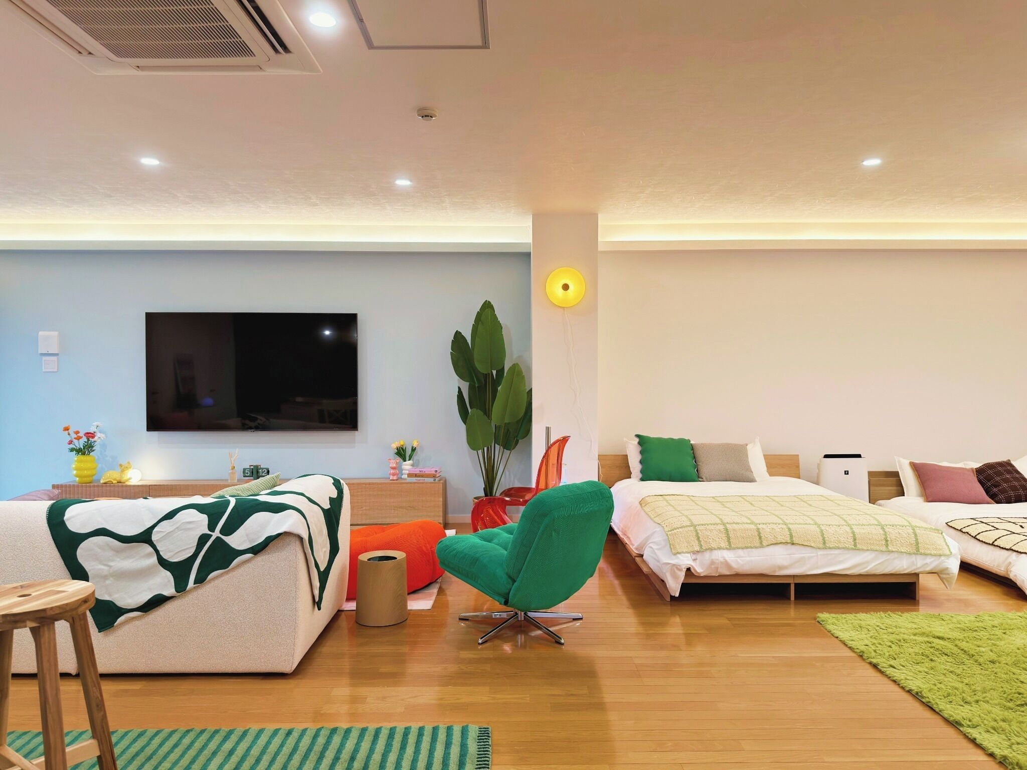 1 間睡房、免費 Wi-Fi、床單