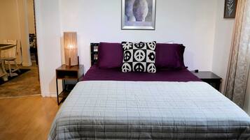 1 bedroom, iron/ironing board, WiFi, bed sheets
