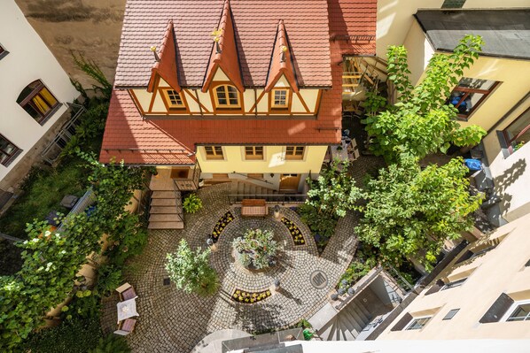 Exterior - Apartment 'Ferienwohnung 2 - Altstadtidyll' with Shared Terrace, Shared Garden and Wi-Fi (Meißen)