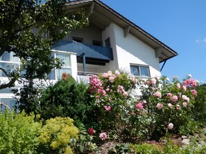 Exterior - Holiday flat ‘Grabmeier - Number 2’ with mountain view, balcony and Wi-Fi (Grainet)
