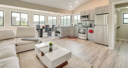 Walk to Harveys Lake! Modern Apt w/ Water Views