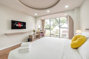Luksus-dobbeltværelse (With Windows) | Minibar, gratis Wi-Fi, sengetøj