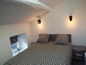 1 chambre, chambres insonorisées, fer et planche à repasser