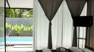 Villa, 2 Bedrooms, Private Pool, Pool View | View from room